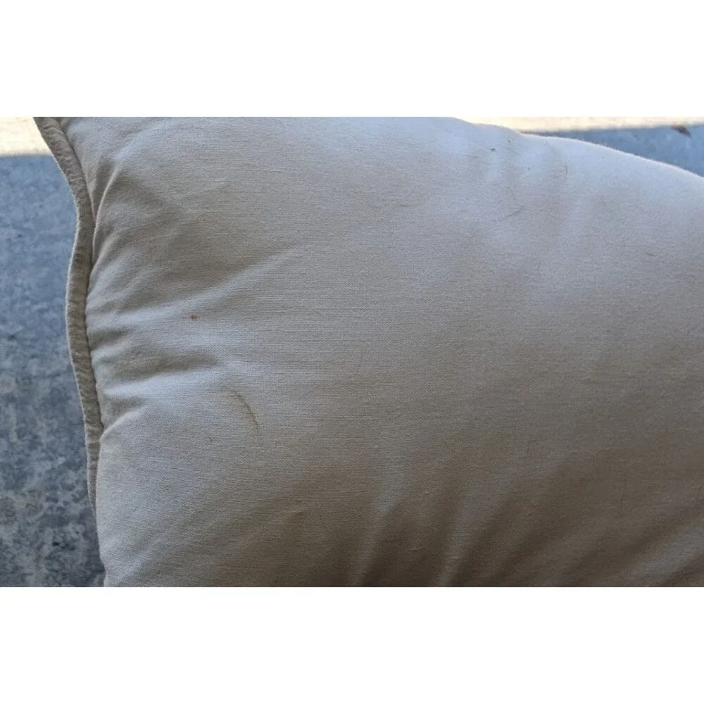 Pier 1 Throw Pillows -Christmas Trees Gold/Gray/White  - 16